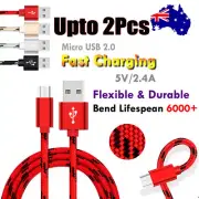 FAST CHARGING Android Charger Micro USB Cable For Samsung Galaxy S5 S6 S7 Note 5