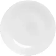Corelle Livingware 8.5" Winter Frost White Lunch Plate, White(Set of 3)