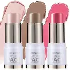 Women Contour Cream Blush Stick for Cheek Lips Highlighter Stick Face MaHot`