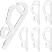 Christmas Light Clip Outdoor Gutter Hook 150 Pieces Holiday Hanger Hooks Weat...
