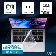 Ultra-Clear Silicone Keyboard Cover For MacBook Air Pro Retina 13" 14" 15" 16"
