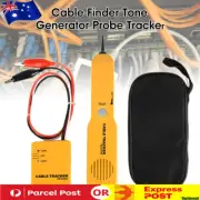 CABLE FINDER TONE GENERATOR PROBE TRACKER WIRE NETWORK TESTER TRACER KIT W2E