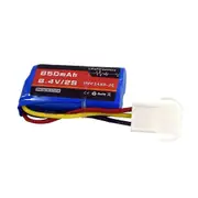6.4V 2S 650mAh Li Battery/ EL4.5-3P female P-TO-R for RC Truck Car Speed Boat A-Battery