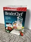 Hamilton Beach Blender Chef Food Processor | Brand New Model 70900!