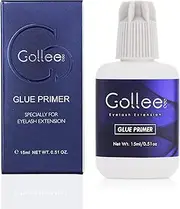 GOLLEEPRO Eyelash Primer for lash Extensions Cleanser Eyelash Extension Pre Treatment Lash Primer Easily Removes Proteins and Oils Longer Extension Retention Eyelash Extension Primer -15ML