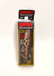 Rapala Skitter Prop SPR-7 Top Water Fishing Lure - F Frog