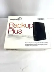Seagate Backup Plus 4TB External hard drive (STCA4000100), New Sealed 2012