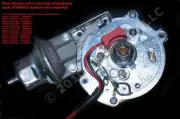 Electronic Ignition Conversion: Ford Pinto 4-cyl Motorcraft Distributor 3FOR4V3 (for: Ford)