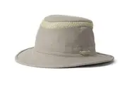 T5MO Organic Cotton Airflo Hat, Khaki With Olive Underbrim, 7 1/2