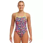 Funkita Go Gammon ECO Tie Me Tight One Piece Women's Swimwear, Chlorine Resistan
