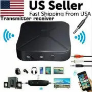 2In1 Bluetooth Transmitter Receiver Wireless Adapter TV Home Stereo A2DP Audio