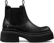 [Windsor Smith] Windsorsmith Chelsea Boots Women Black Thick Leather - Dopamine