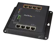 Industrial 8 Port Gigabit PoE Switch, 4 x PoE+ 30W, Power Over Ethernet, Hardened GbE Layer/L2 Managed Switch - switch - 8 ports - Managed