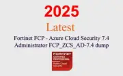 Fortinet Azure Cloud Security 7.4 FCP_ZCS_AD-7.4 dump GUARANTEED(1 month update)