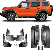 X-CAR Rear Door Mudguard Mud Flaps Splash Guards for GWM Tank 300 2023-OnwardsSplash Mud Guard Fender