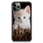 Feline White Small Cat Kitty Paws Case For iPhone 15 Pro Max Plus 14 Mini 13 12