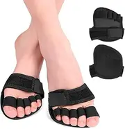Toe Straightener Hammer Toe Splint Toe Corrector Separators for Crooked Toes Relieving Foot Pain, Claw and Overlapping Toes, Pressure, Discomfort, Hammer, Claw Toes (L)