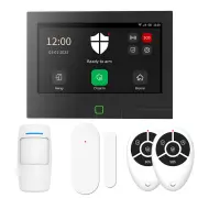 Staniot Wireless WiFi 4G Tuya Smart Security Protection Kit 7-inch Home Alarm System Built-in 115dB Louder Siren 5000mAh