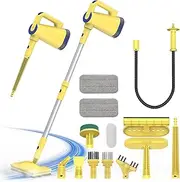 Handheld Steam Cleaner, 1500w Multipurpose Steam Mops with Upgrade Water Tank, Adjustable Angle, Lightweight Steam Floor Cleaner for Wood Hardwood Laminate Vinyl Tile Marble Floors