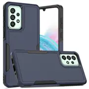 ZUSLAB Galaxy A73 5G Case Rugged Defender Protective Heavy Duty Shockproof Dustproof Cover for Samsung - Blue