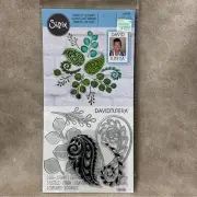 Sizzix David TuteraEucalyptus & FlorishFramelits W/ Stamps 663128