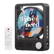Portable Bluetooth Desktop CD Player Speaker, HiFi Stereo Sound Player with1670