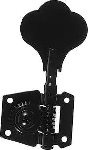 GOOHOCHY Guitar Tuning Pegs Set for Electric Bass Left-Hand Tuning Keys Guitar Parts Black