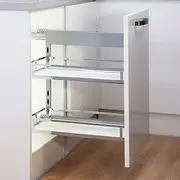 Provedore Pull-Out Under-Bench Storage - for 200mm Cabinet - Right Side Mount