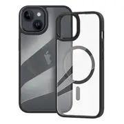 ZUSLAB iPhone 12 Pro / iPhone 12 MagSafe Case Slim Hybrid Pro Protective Heavy Duty Shockproof Cover for Apple - Black