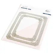 PinkFresh Studio Ornate Rectangle Frame Die