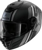Shark Spartan RS Carbon Shawn, full face helmet , color: Matt Black/Silver/Dark Grey , size: M