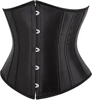 [SZIVYSHI] Women's Full Breast Corset Top Gothic Vintage Corsage Bustier Corset