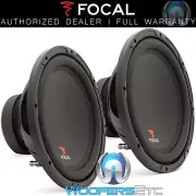 (2) FOCAL SUB P30 12" 1000W MAX SUBS 4OHM CAR AUDIO SUBWOOFERS BASS SPEAKERS NEW