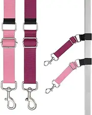 Dog Grooming Extension Strap - 2 Pack Pet Grooming Table Extension Straps,Nylon Stable Ring Extender, Trimming Supplies, Restraint Rope for Professionals Travel Salons Clinics Home