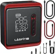 CR1 Car Tire Inflator, 2025 Upgraded Ultra-fast 36LPM 150PSI Portable Air Pump for Car Tires, Portable Air Compressor with Smart Auto Stop, Digital Pressure Gauge for All Cars Bikes Motorcycles Balls