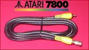 12Ft HQ RCA Video Cable & RF Coax TV Adapter for the Atari 7800 System