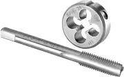 5/16"-24 UNF Tap & Die Set Left Hand 5/16 X 24 UNF Machine Thread Tap Round Die