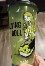 Zack The Living Doll Night Before Christmas Tumbler 25 Oz