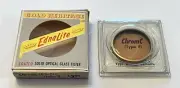 VINTAGE NEW Ednalite Series 5 Chrome C 85-C Type F 30mm Filter for Argus Cameras