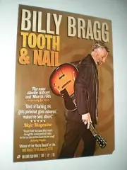 Poster - BILLY BRAGG tooth & nail / the band *