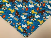 Blue Dog Bandana, Dogs, Bones, Balls, Fire Hydrants, XS, M