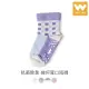 【W 襪品】嬰兒襪 幾何 抗菌除臭寬口 短襪