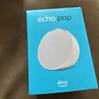 New, Amazon Echo Pop (1st Generation) Smart Speaker with Alexa - Glacier White