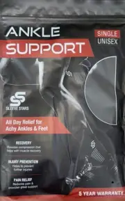 Sleeve Stars Ankle Brace for Women & Men, Achilles & Plantar Fasciitis Relief