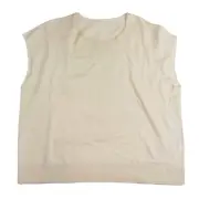 VISVIM Bizvim 22SS 0122105010020 MONDO SWEAT S L C WS Cashmere Sweatshirt Vest