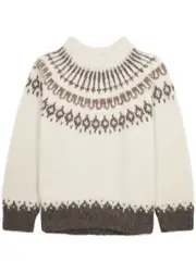 Bode Branch Intarsia Alpaca-blend Jumper - Cream - M M