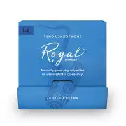 Royal by D'Addario Tenor Saxophone Reeds 1.5, 25-Count Single Reeds
