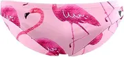 [VBFOFBV] Men's Printed Jammer Swimsuit Swim Shorts, Flamingo Pink Cartoon Art Modern