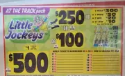 Pull Tickets LITTLE JOCKEYS Tabs Seal / Holder