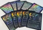 10x HOLO The Initiative Tokens FOIL Colorless CLB Baldurs Gate NM